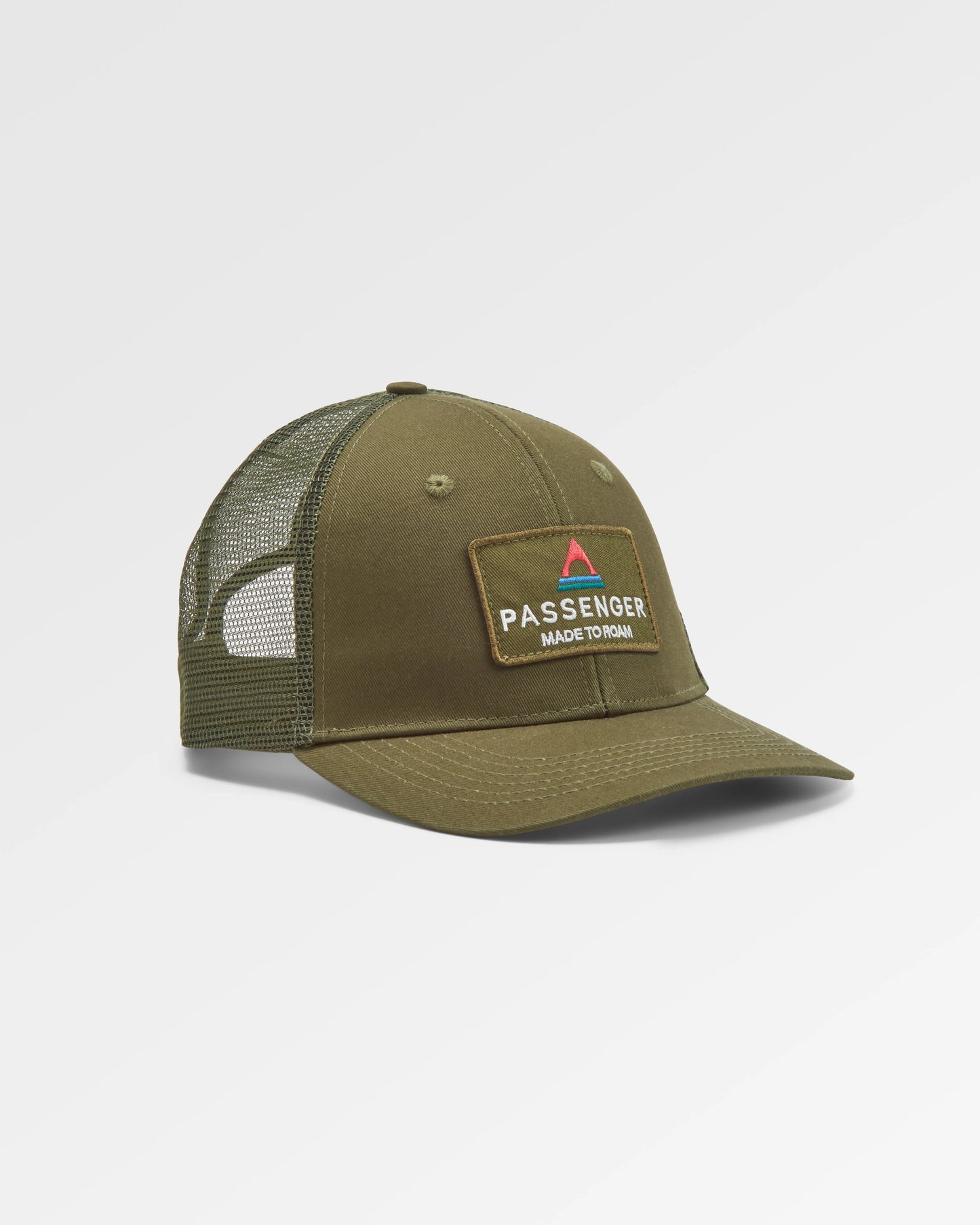 Core Recycled Cotton Trucker Cap - Khaki