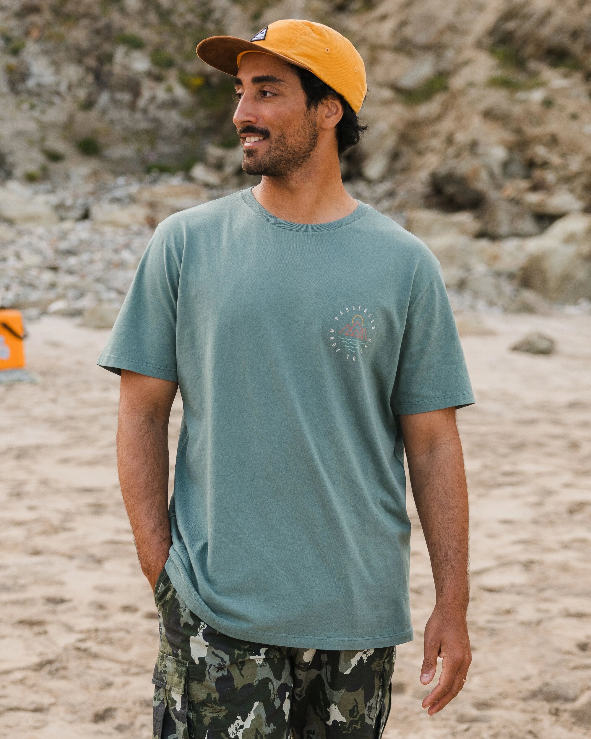 Escapism Recycled Cotton T-Shirt - Dark Forest - Lifestyle