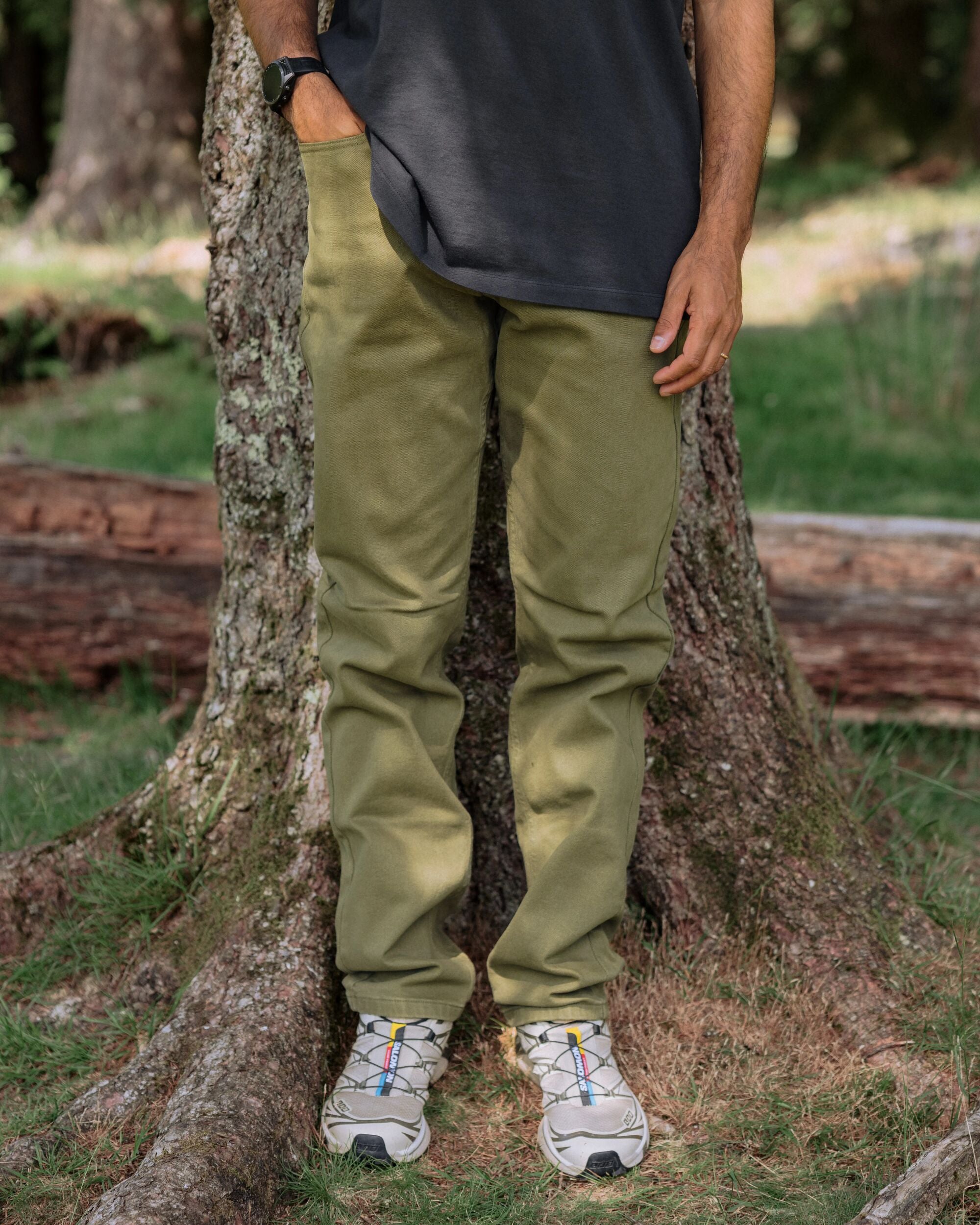 Farloche Jeans - Khaki - Lifestyle