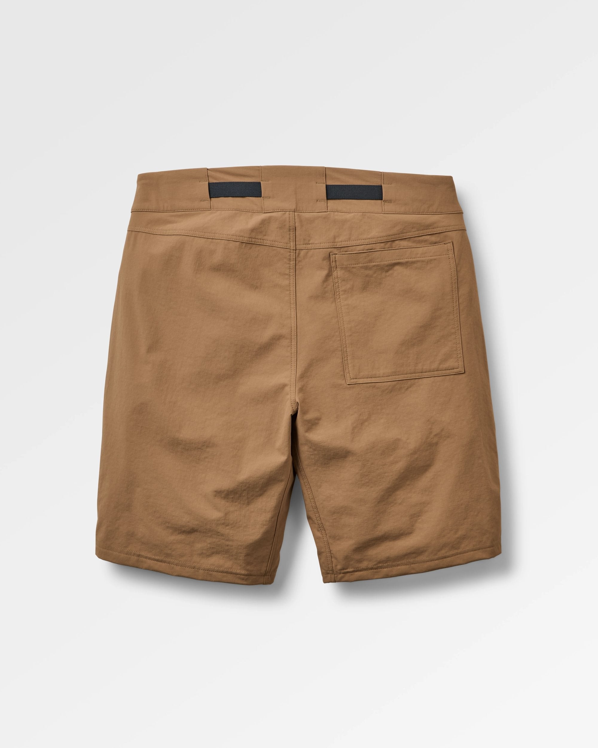 Ridescape Men's Active Short - Caramel Brown - Flatlay
