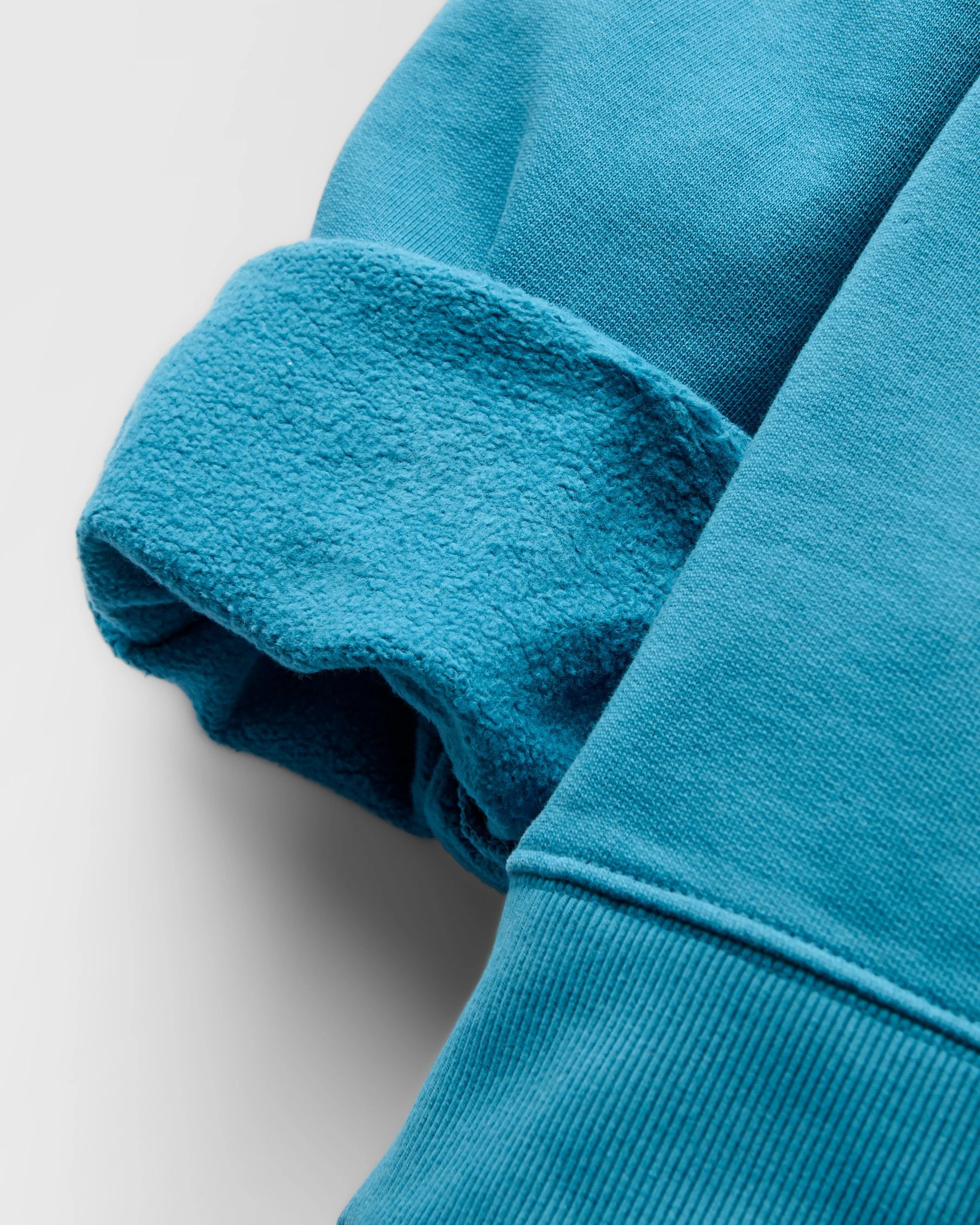 Passenger Relaxed Fit Hoodie - Blue Steel - Flatlay