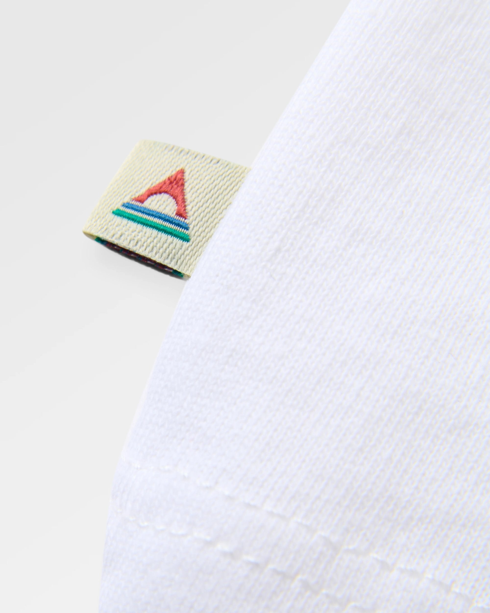 Roamer Men's T-Shirt - White - Flatlay