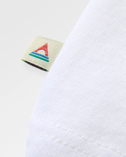 Roamer Men's T-Shirt - White - Flatlay