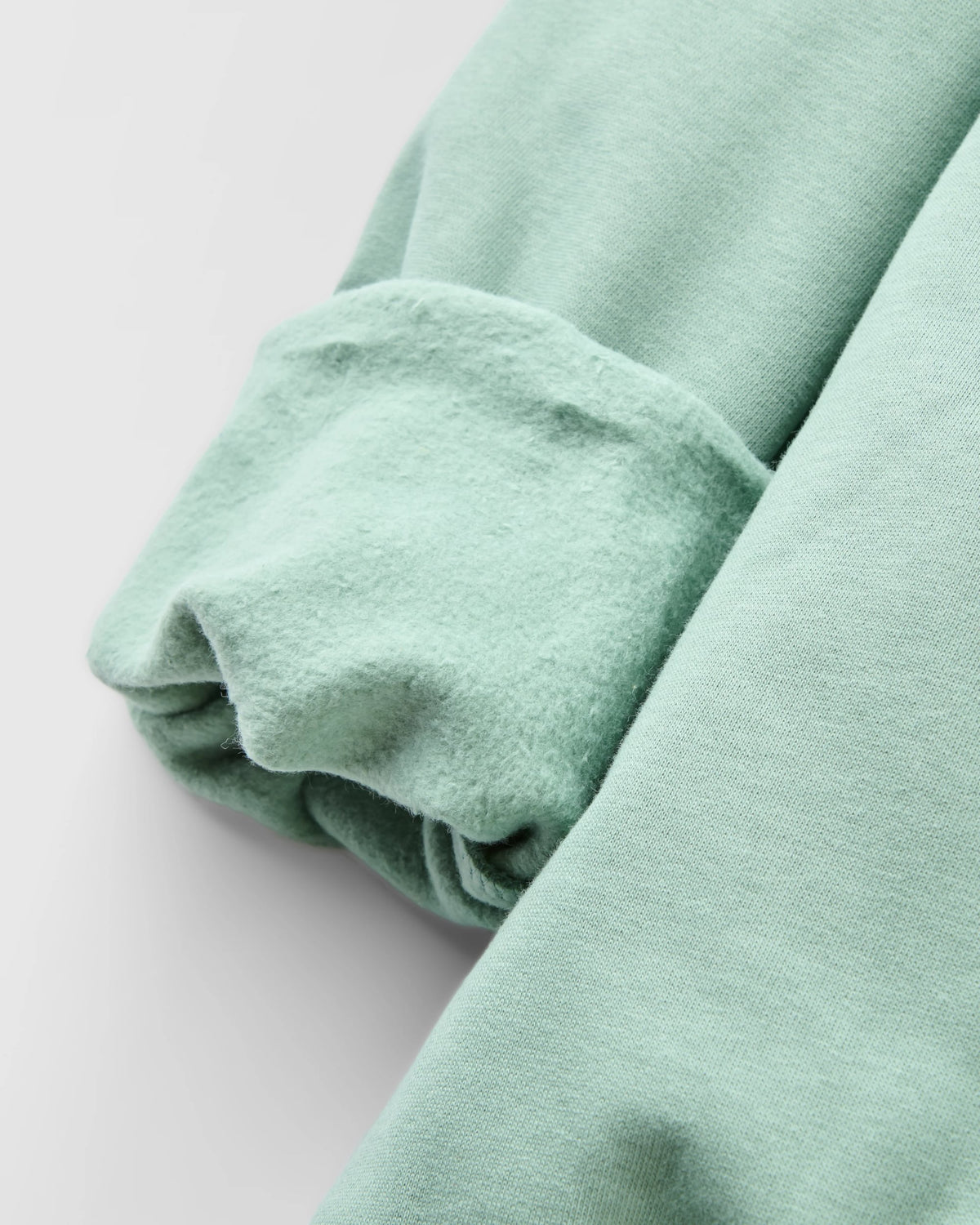 Laidback Relaxed Fit Hoodie - Pistachio - Flatlay