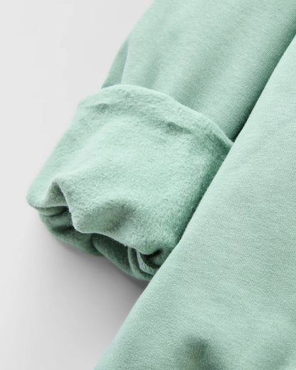 Laidback Relaxed Fit Hoodie - Pistachio - Flatlay
