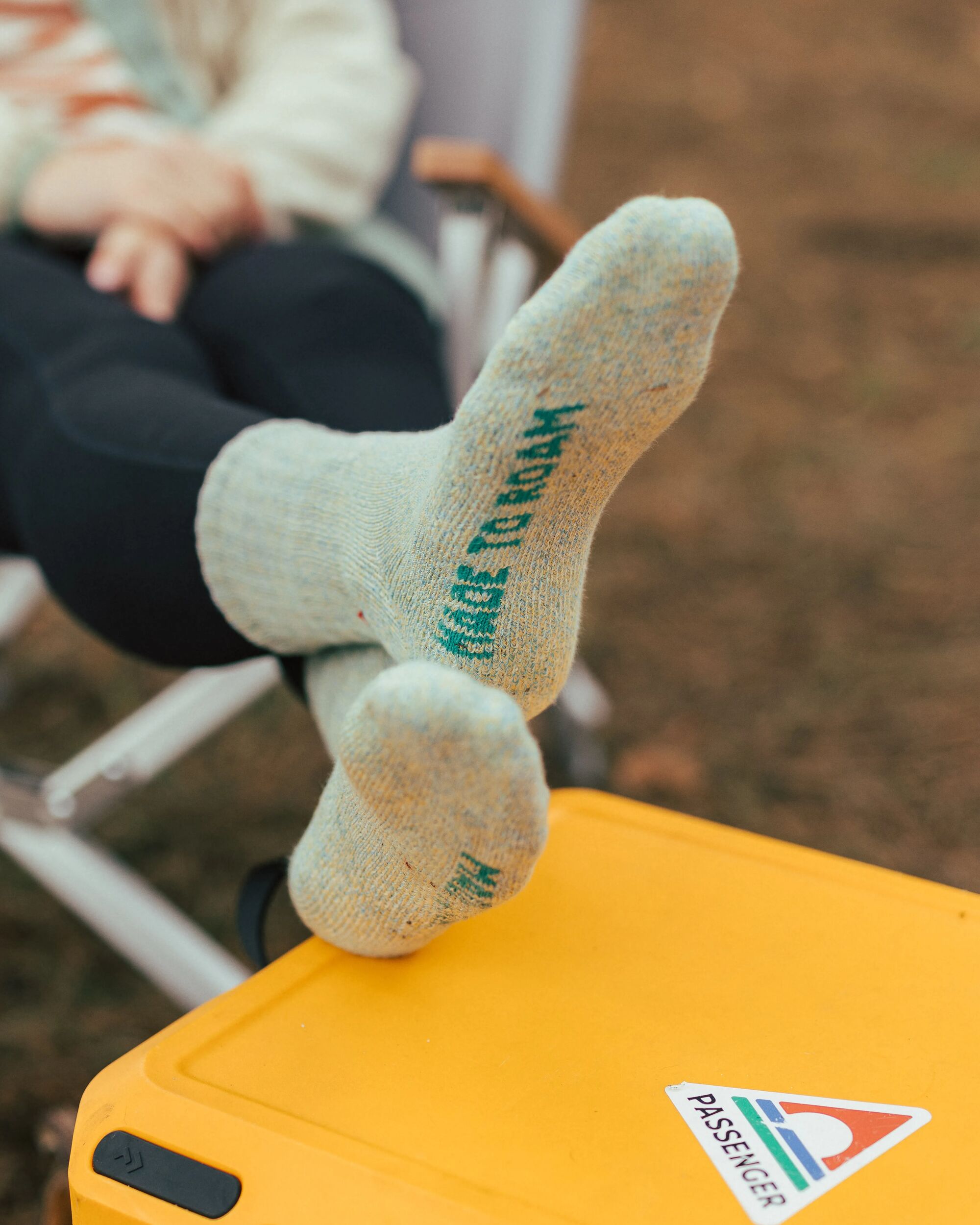Kiruna Heavy-weight Socks - Birch - Lifestyle