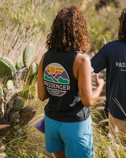 Laidback Recycled Cotton Vest - Black - Lifestyle