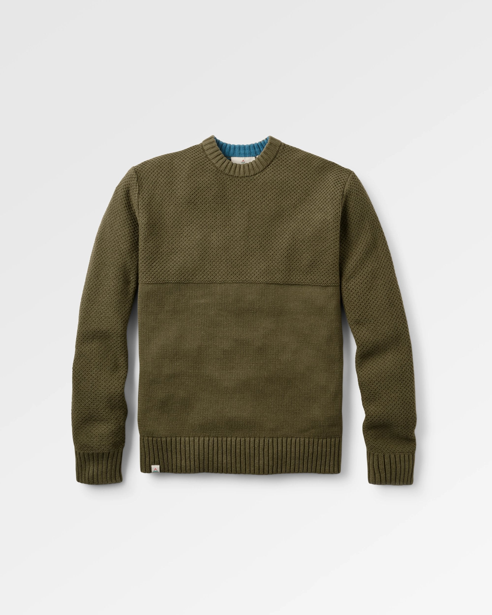 Swell Knitted Jumper - Khaki - Flatlay