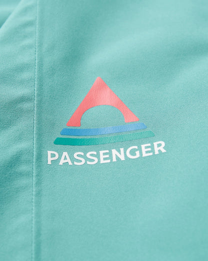 Roamer Waterproof Poncho - Deep Sea - Flatlay