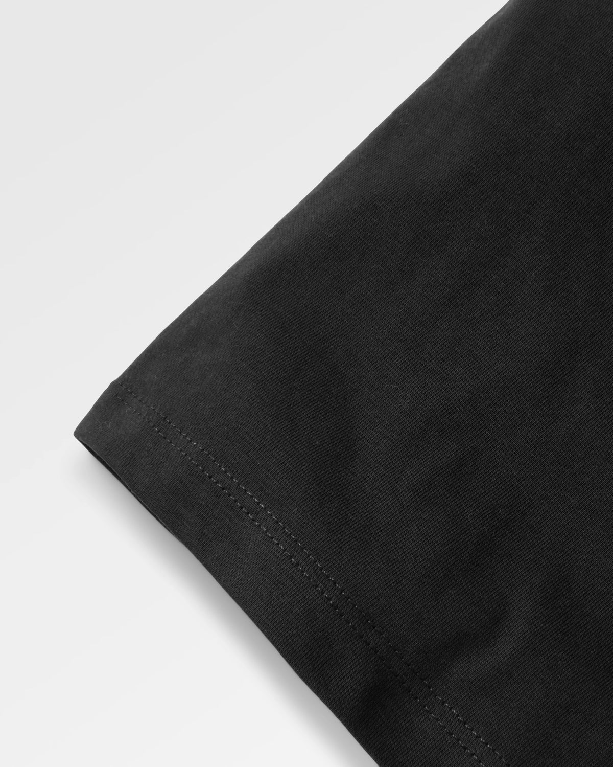 Classic Wordmark Regular Fit T-Shirt - Black - Flatlay