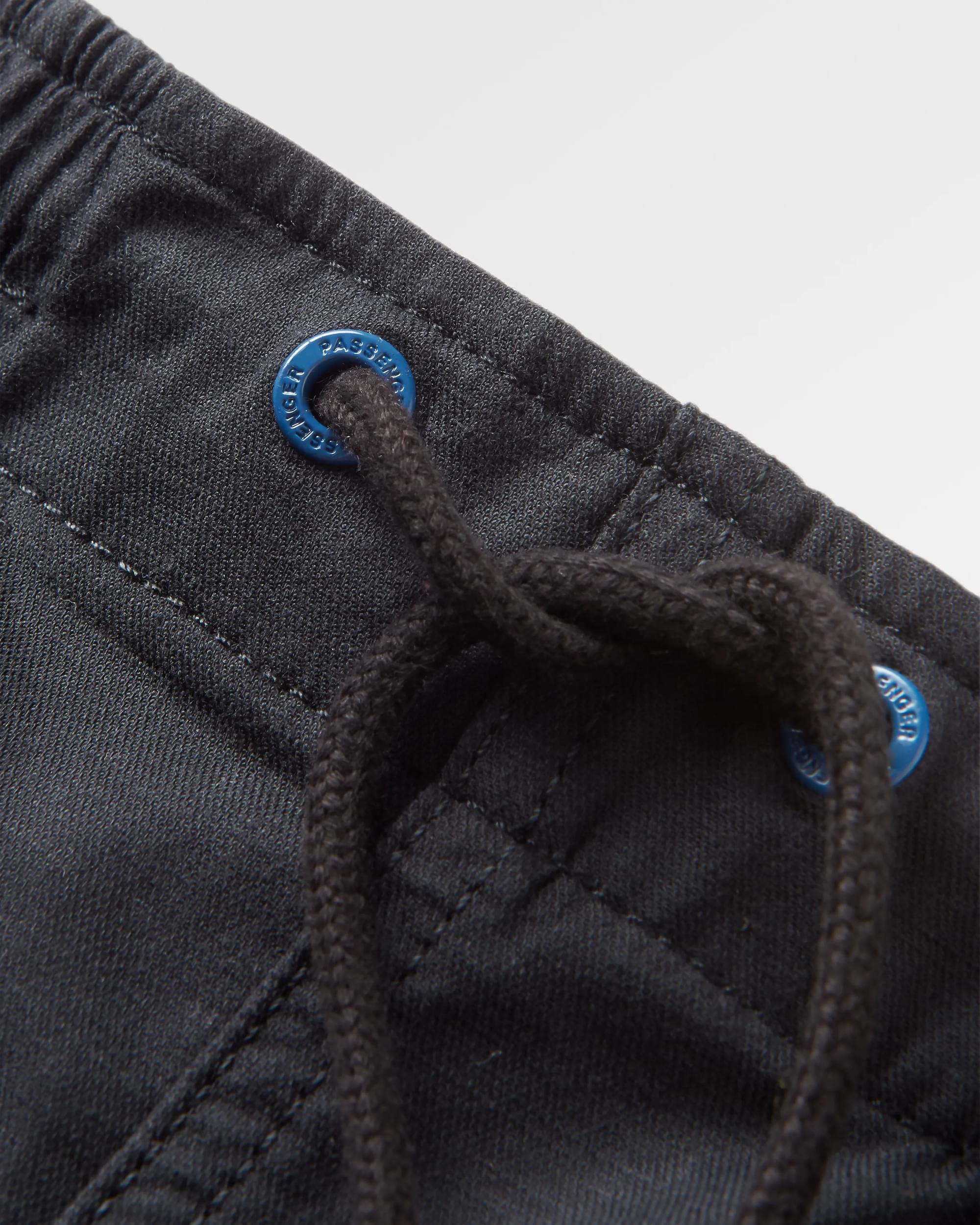 Basswood Organic Cotton Short - Black - Flatlay