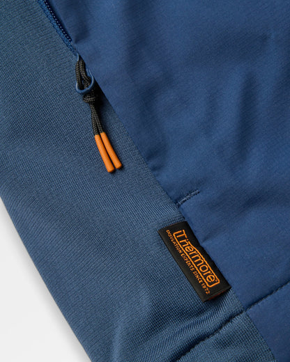 Shasta Lightweight Thermore® Insulated Hoodless Jacket - Rich Navy/Dark Denim - Flatlay