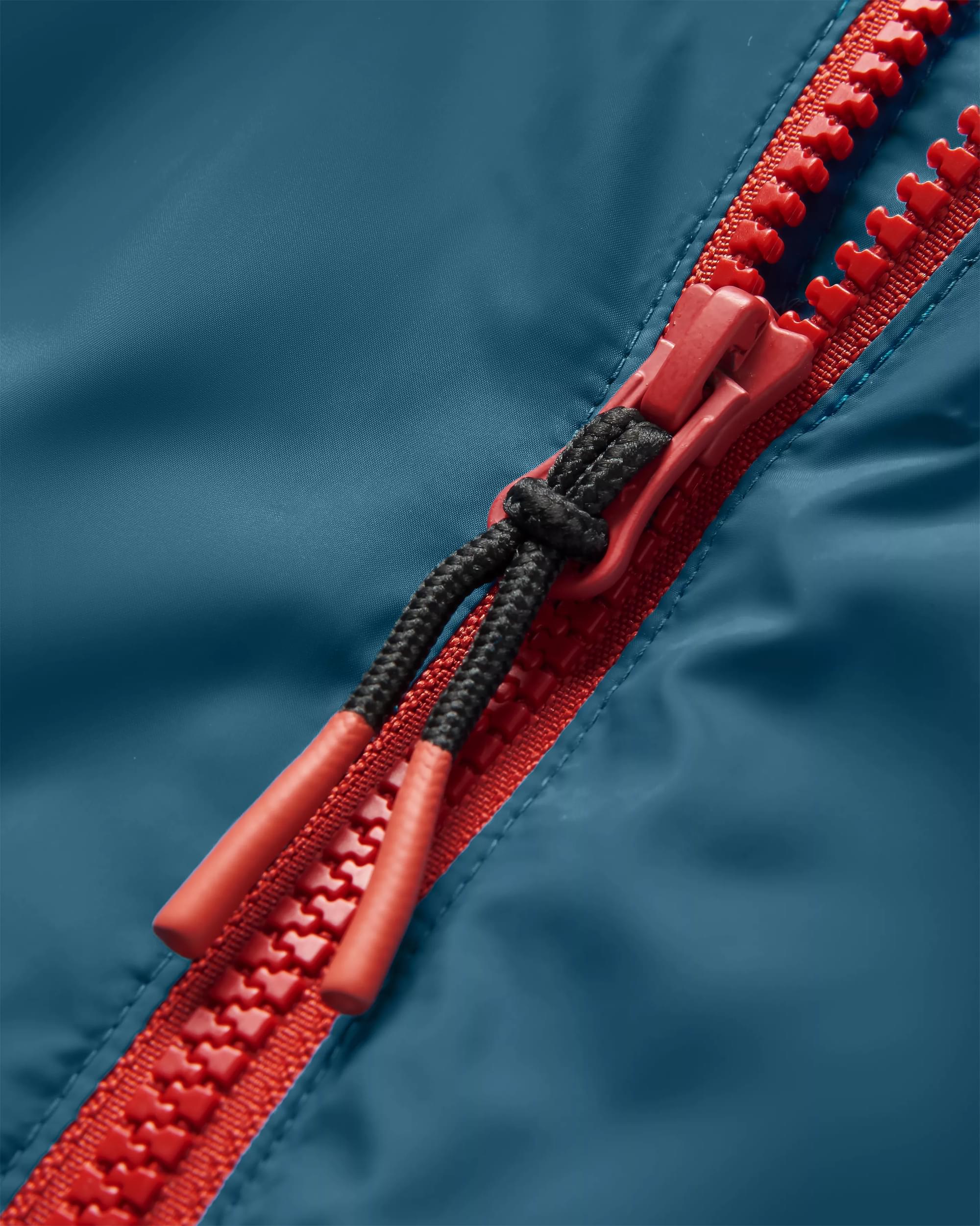 Dusk Recycled Insulated Anorak - Blue Steel - Flatlay