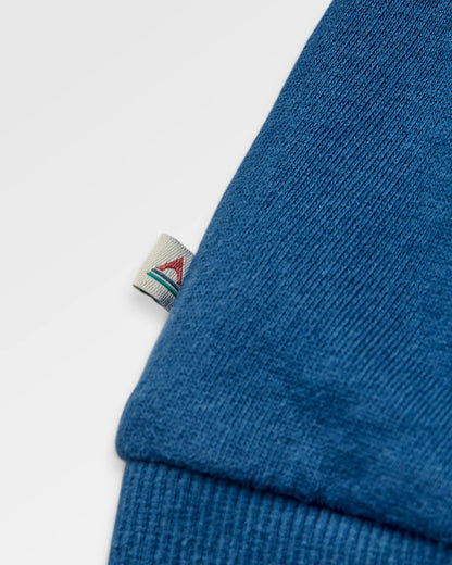 Lost On Purpose Relaxed Fit Hoodie - Blue Navy - Flatlay
