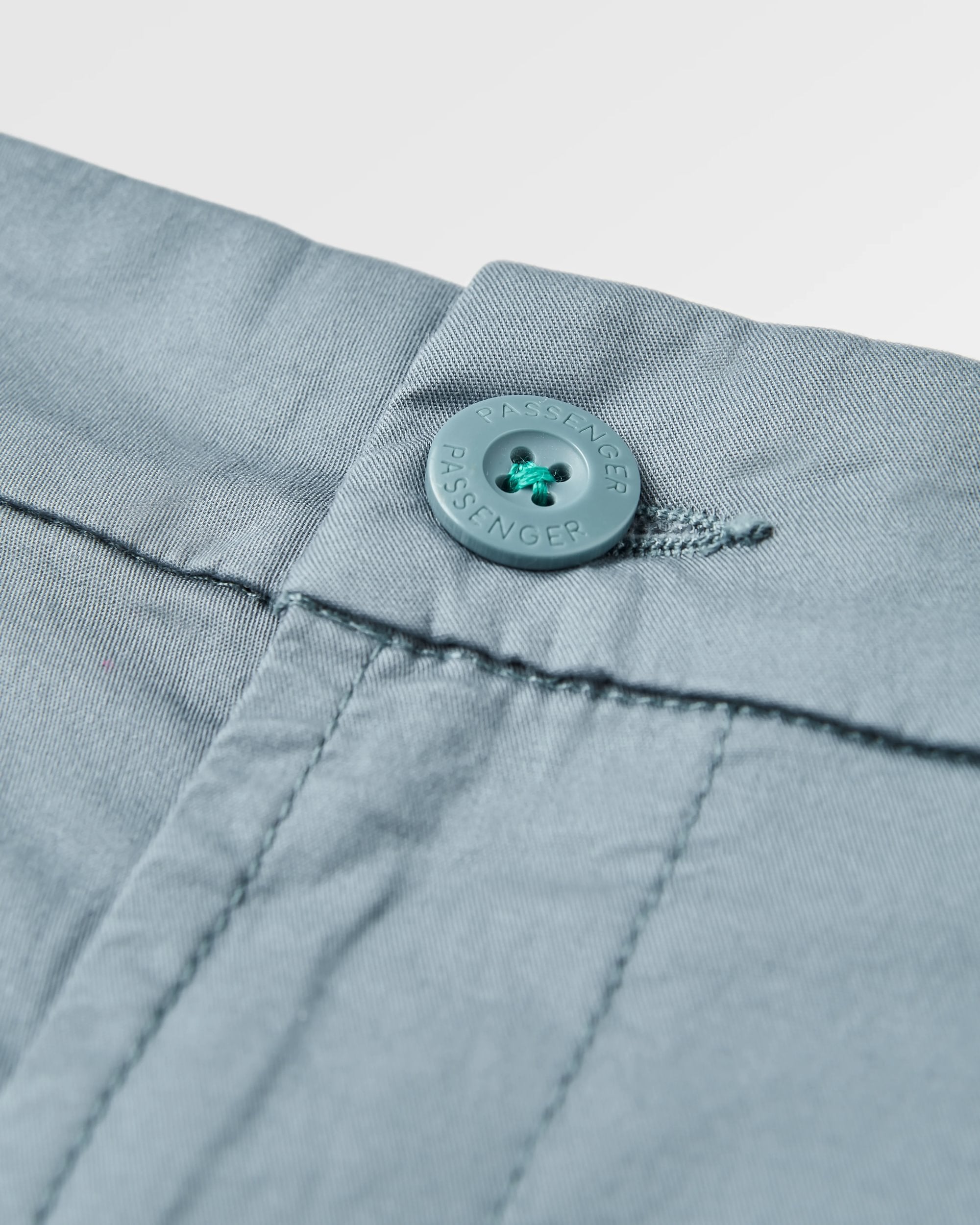 365 Light Organic Cotton Shorts - Storm Grey - Flatlay