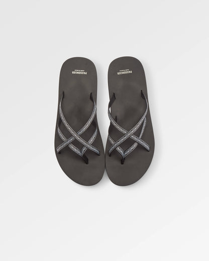 Siren Sandal - Trail Monochrome - Flatlay