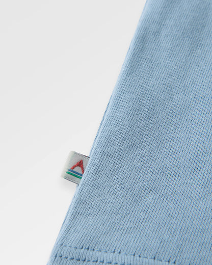 Dawning Recycled Cotton Vest - Faded Denim - Flatlay