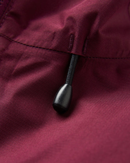 Trailscape Women's Recycled Waterproof Jacket - Fig/Wild Berry  - Flatlay