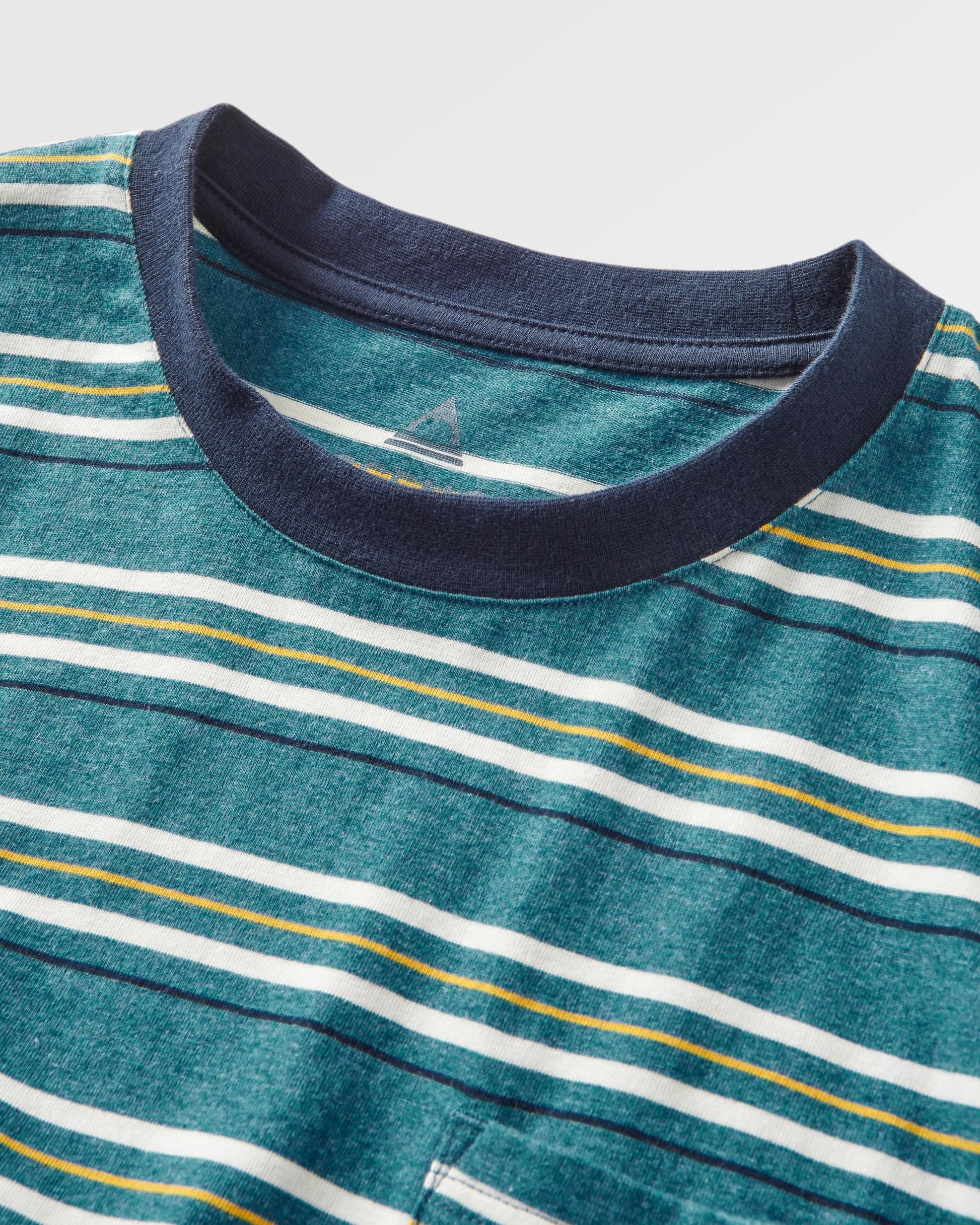 Retro Recycled Relaxed Fit T-Shirt - Blue Steel Marl