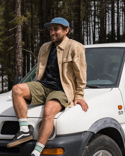 Island Twill Shirt - Stone - Lifestyle