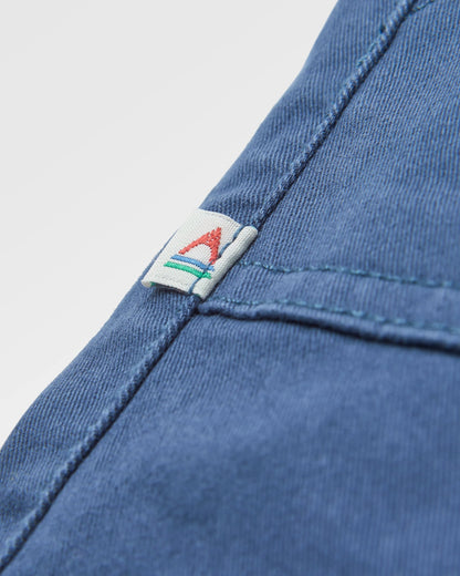 Carriso Organic Cotton Short - Dark Denim - Flatlay