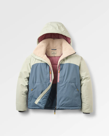 Lumi Insulated Jacket - Seaglass - Flatlay