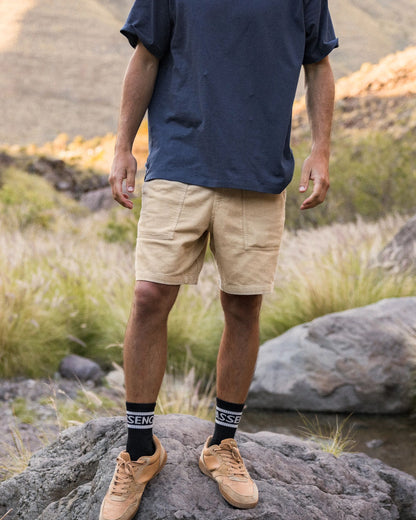 Shack Cord Short - Stone - Lifestyle