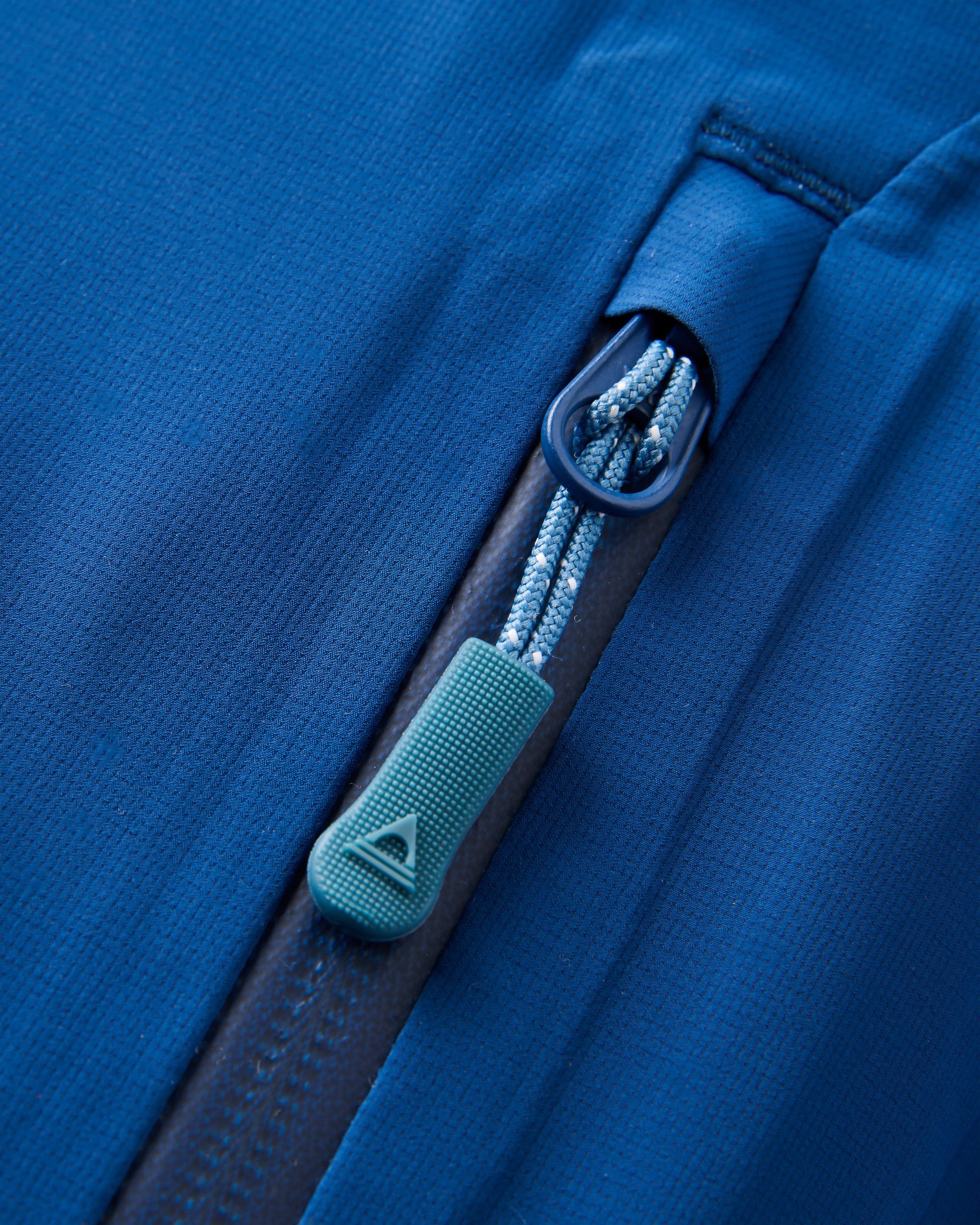 Womens Trailscape 3L Waterproof Jacket - Blue Navy/Marine Blue - Flatlay