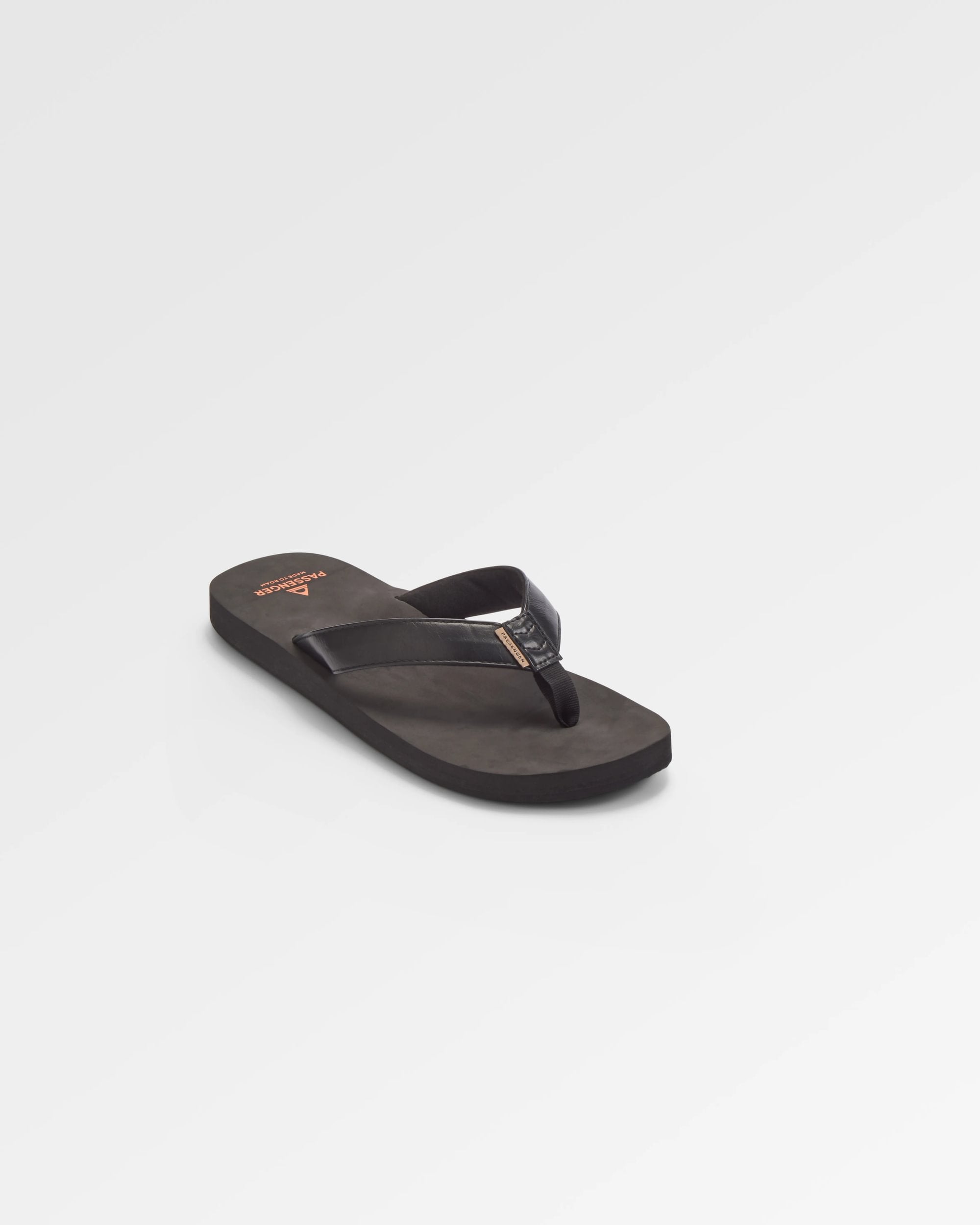 Santos Flip Flop - Black - Flatlay