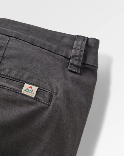 365 Organic Cotton Trouser - Faded Black
 - Flatlay