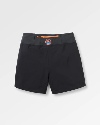 Roundtrip Trail Short - Black - Flatlay