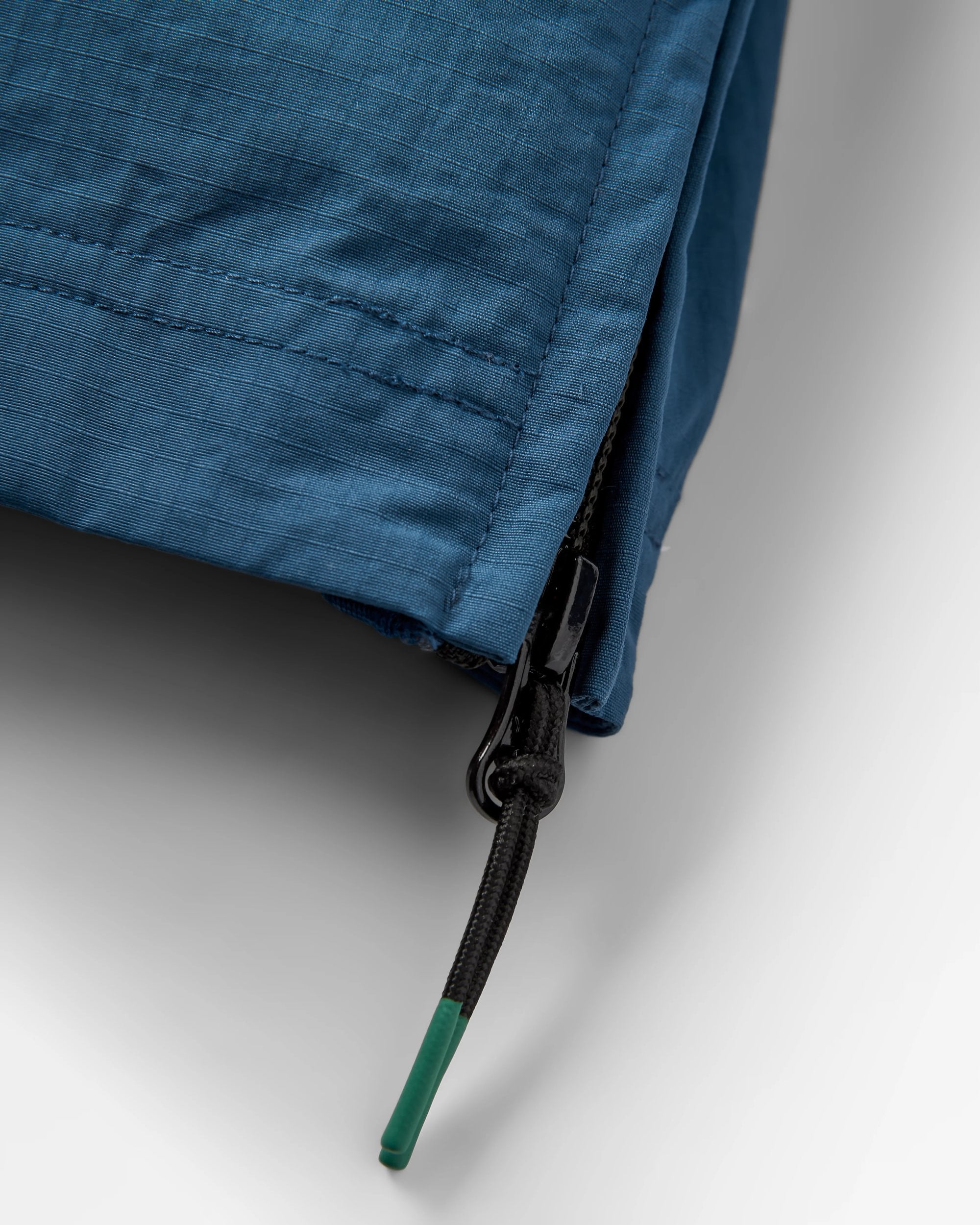 Seek Out Water Resistant Anorak - Dark Denim - Flatlay