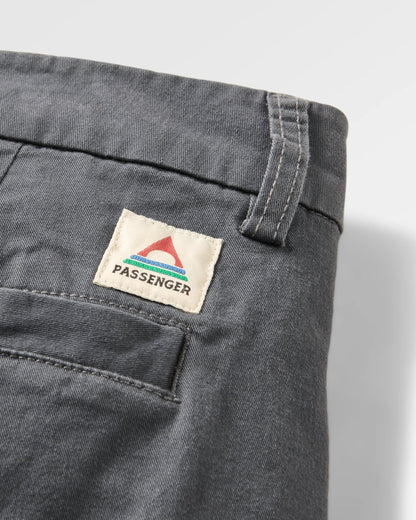 365 Organic Cotton Short - Charcoal - Flatlay