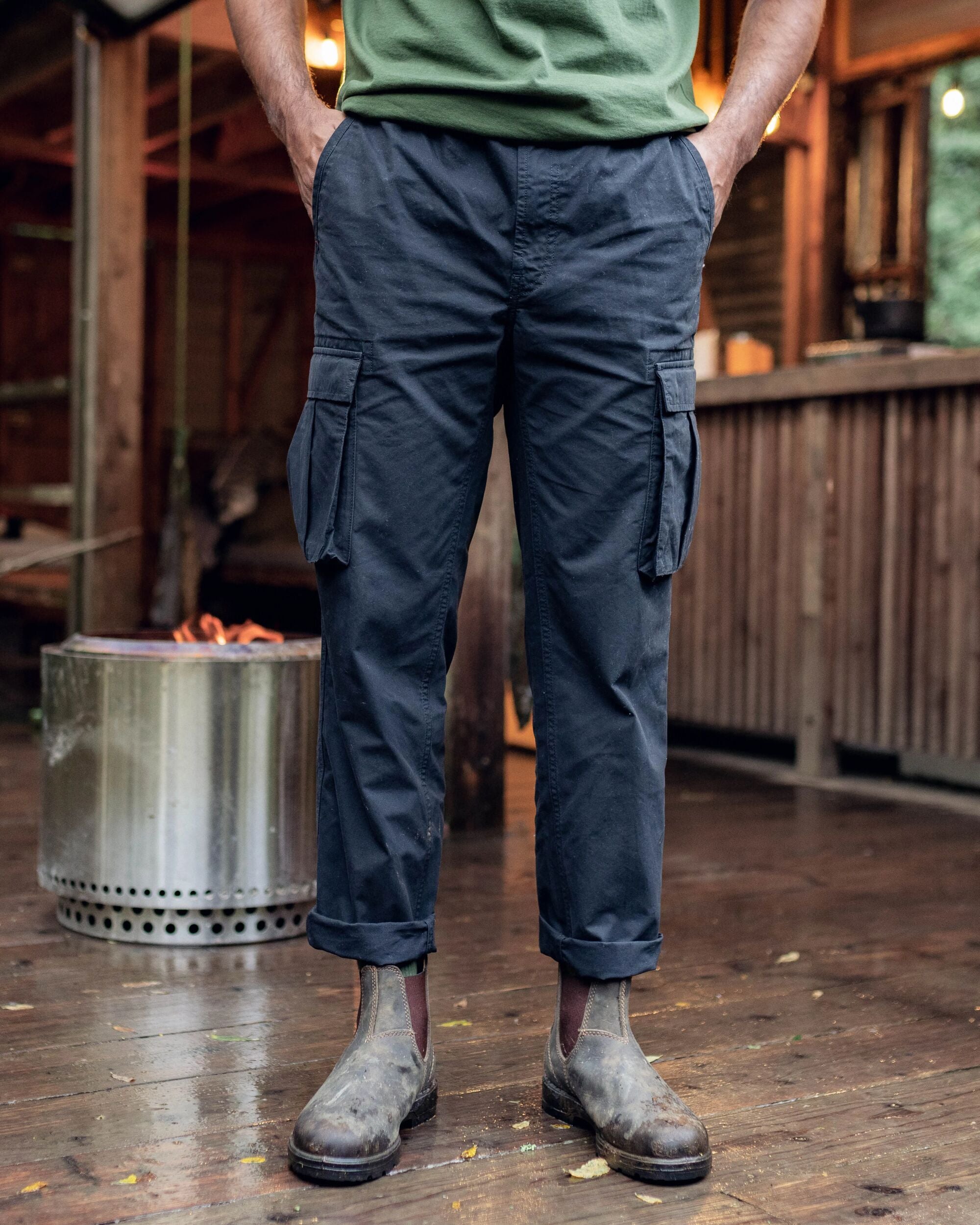 Adventurer Cargo Trouser - Black - 