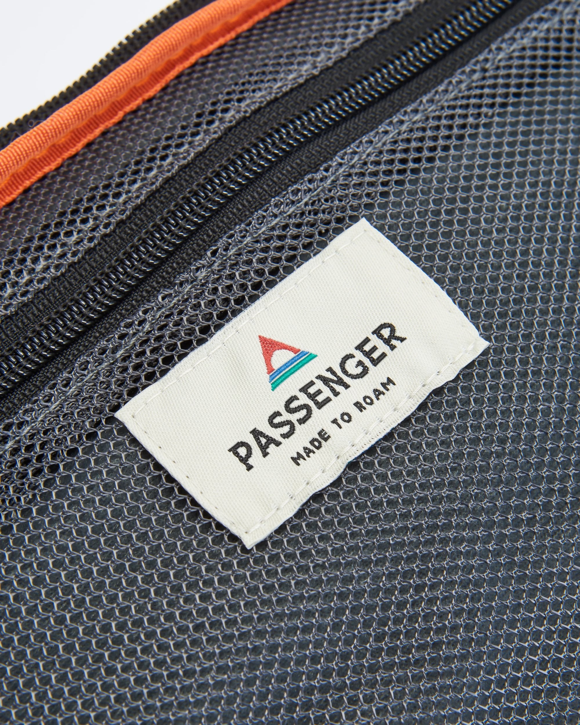 Boondocker Recycled Camera Bag - Arctic/Retro Orange - Flatlay