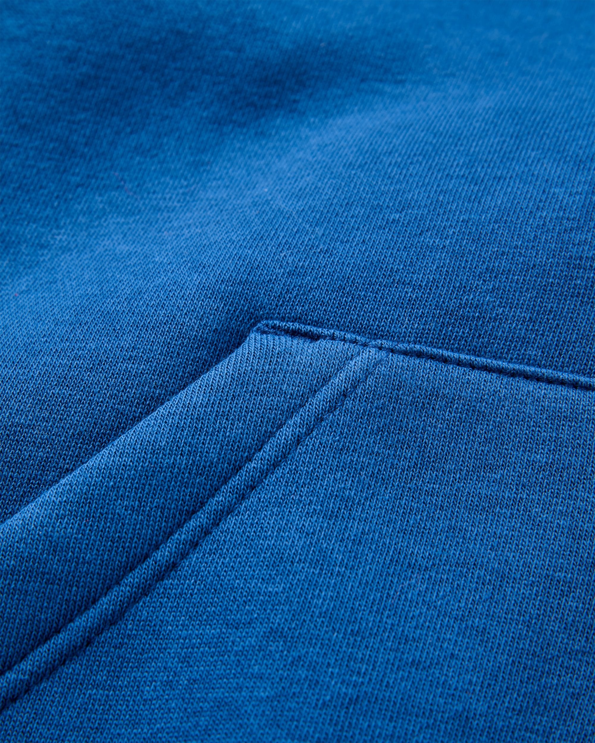 Reflect Full Zip Hoodie - Blue Navy - Flatlay