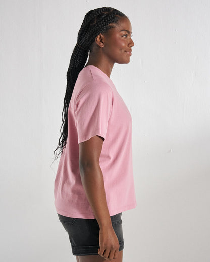 Classic T-Shirt - Pink Haze - Studio Model