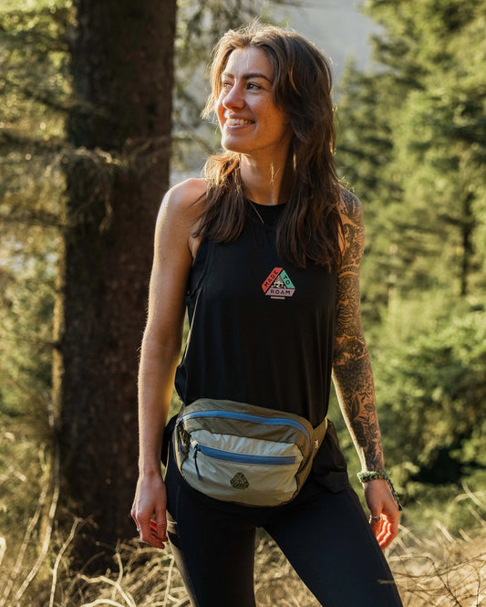 Womens_Trail Light Recycled Hip Pack - Khaki