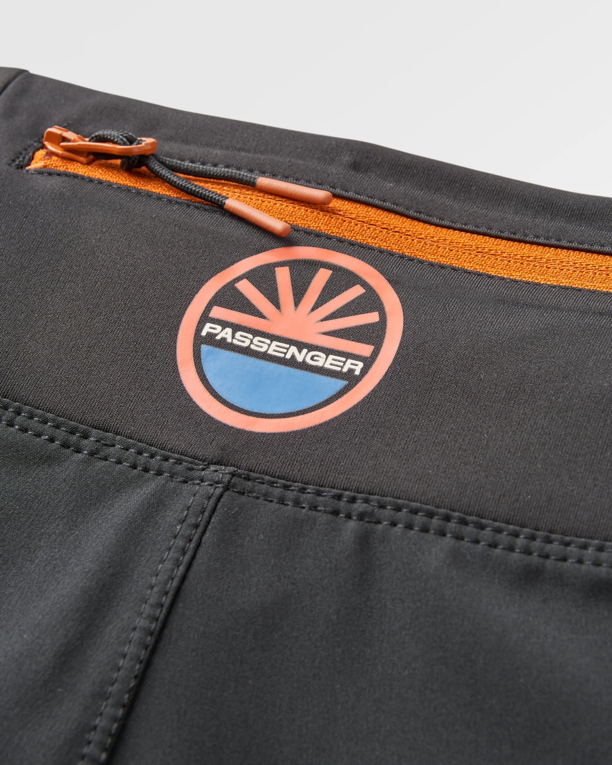 Roundtrip Recycled Trail Short - Black - Flatlay