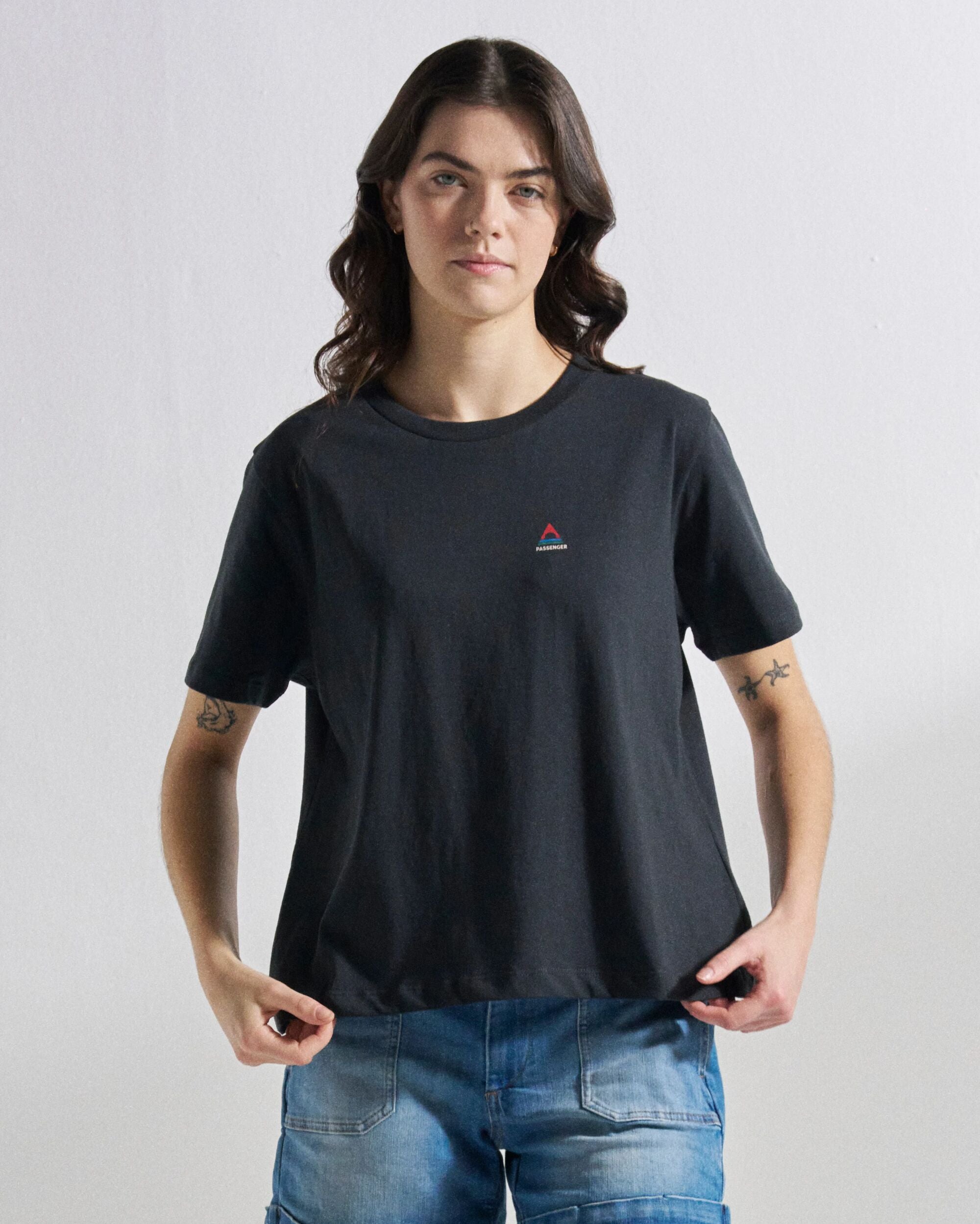 Classic T-Shirt - Black - Studio Model