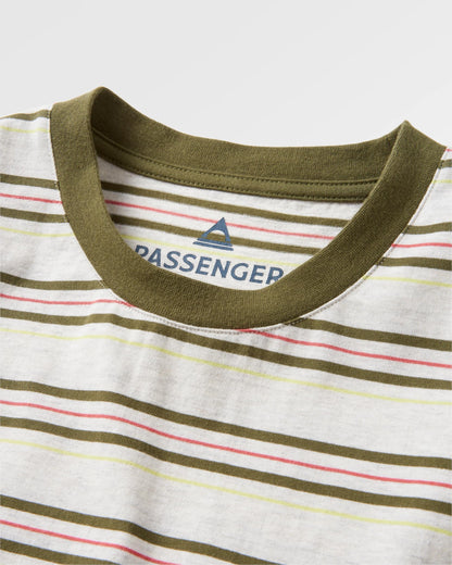 Retro Recycled Relaxed Fit T-Shirt - Birch Marl