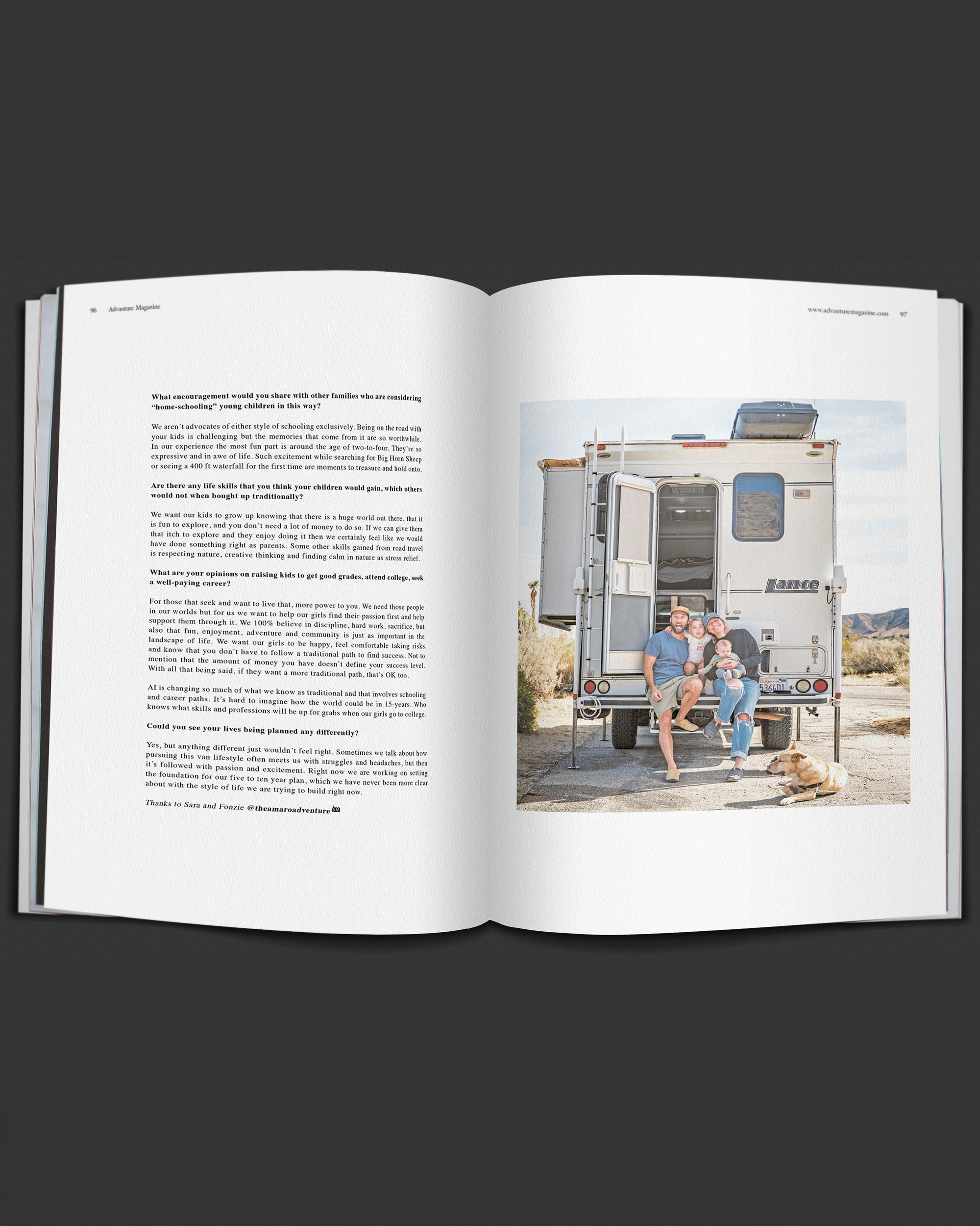 Advanture Magazine Issue 11 - No Colour - Flatlay