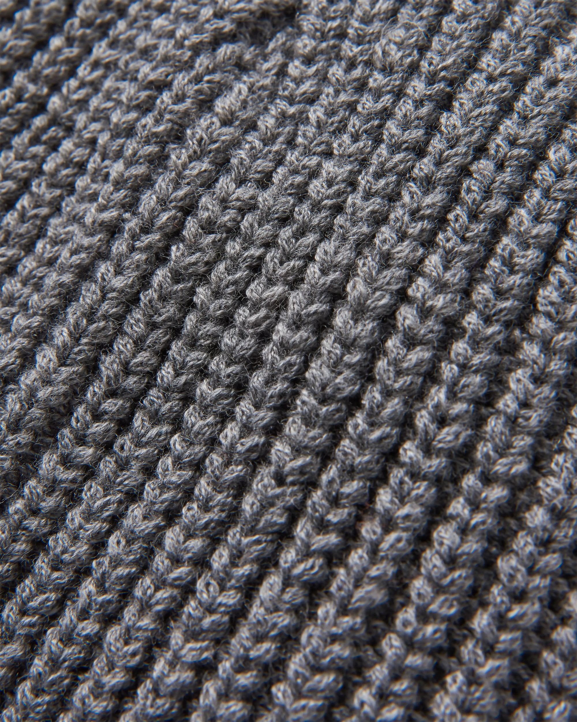 Beechwood Fleece Lined Recycled Beanie - Grey - Flatlay