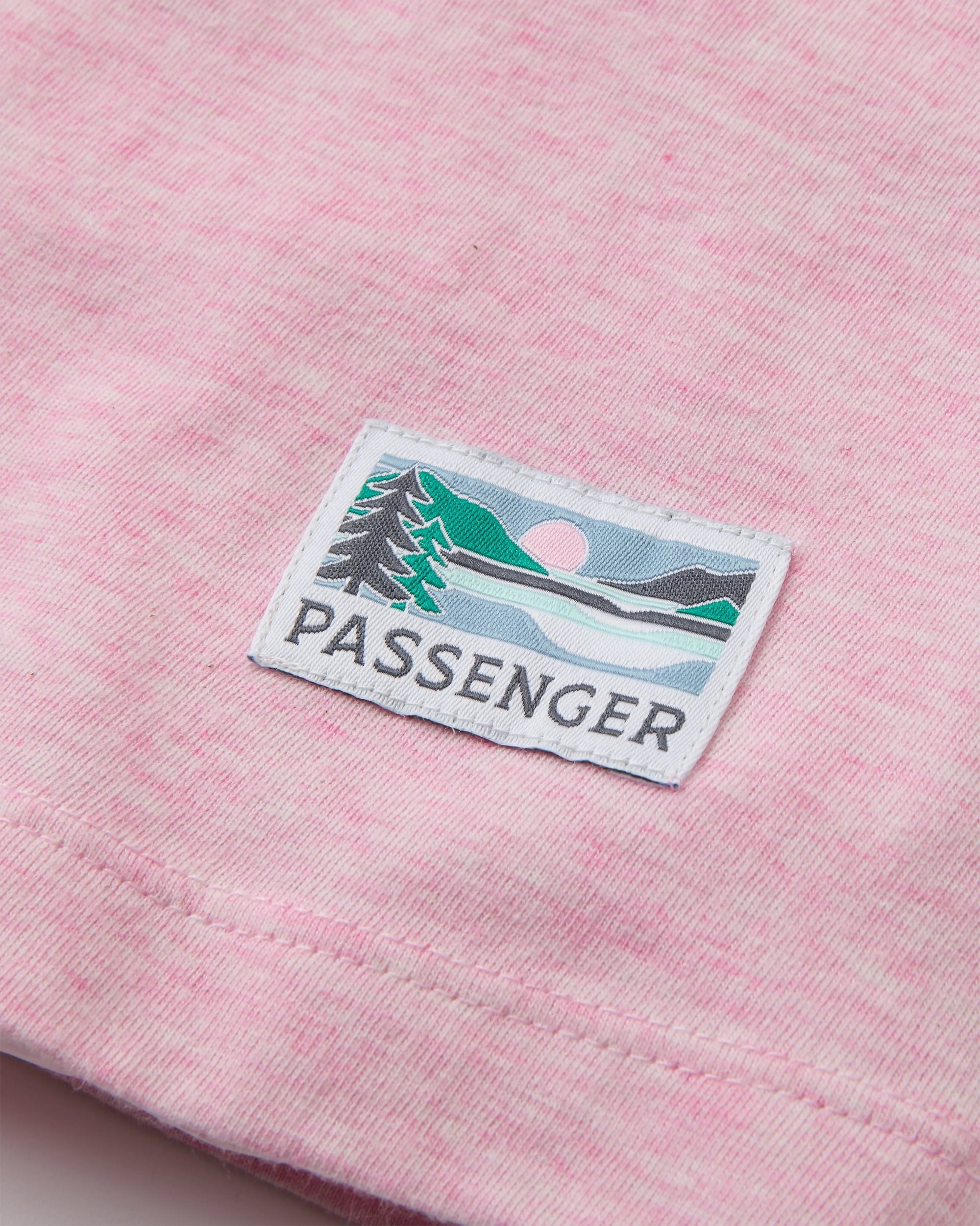 Legacy Vest - Pink Haze Marl - Flatlay