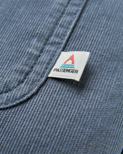 Backcountry Cord Light Shirt - Storm Grey - Flatlay