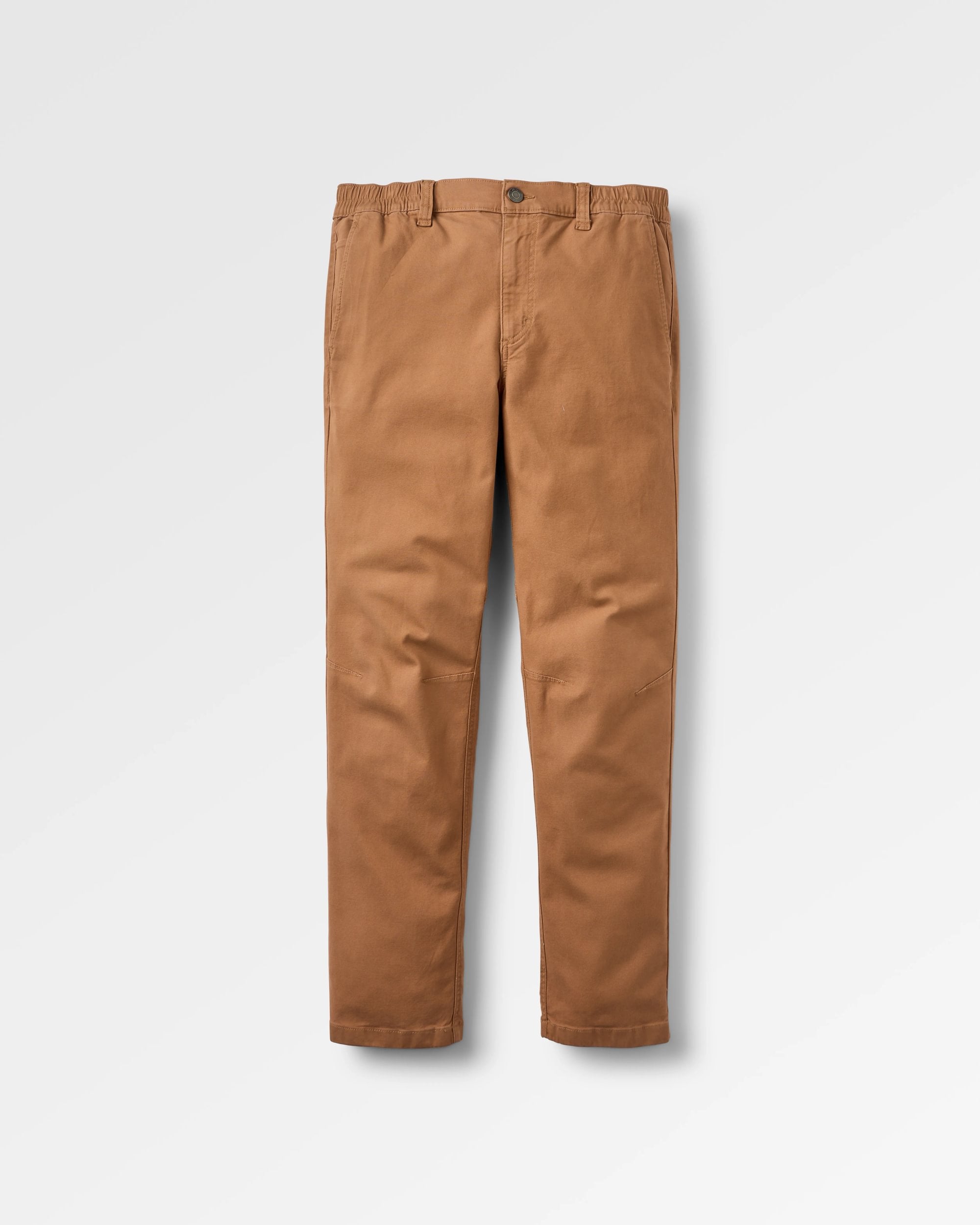 Horizon Comfort Chino - Toffee - Flatlay