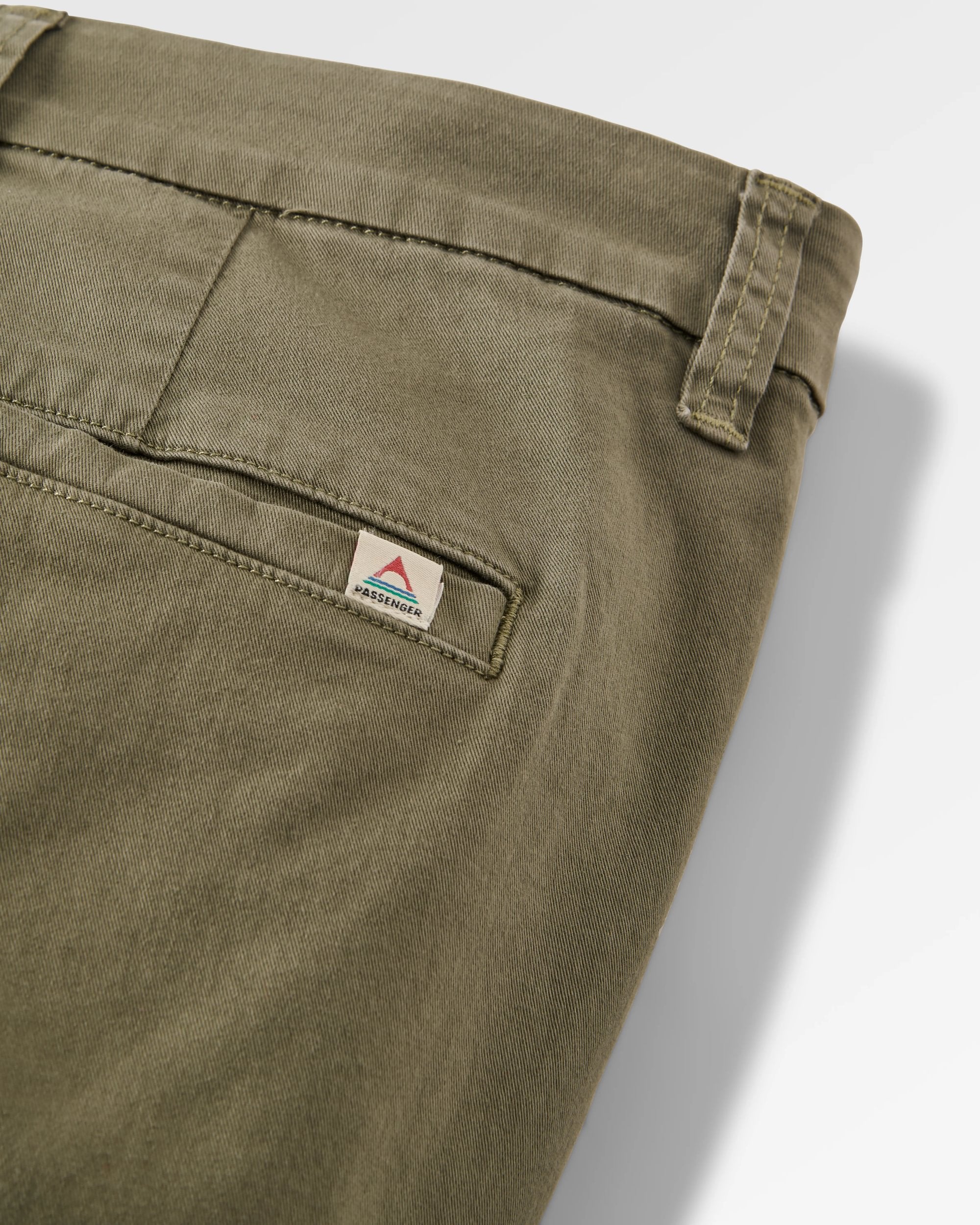 365 Organic Cotton Trouser - Dusty Olive
 - Flatlay