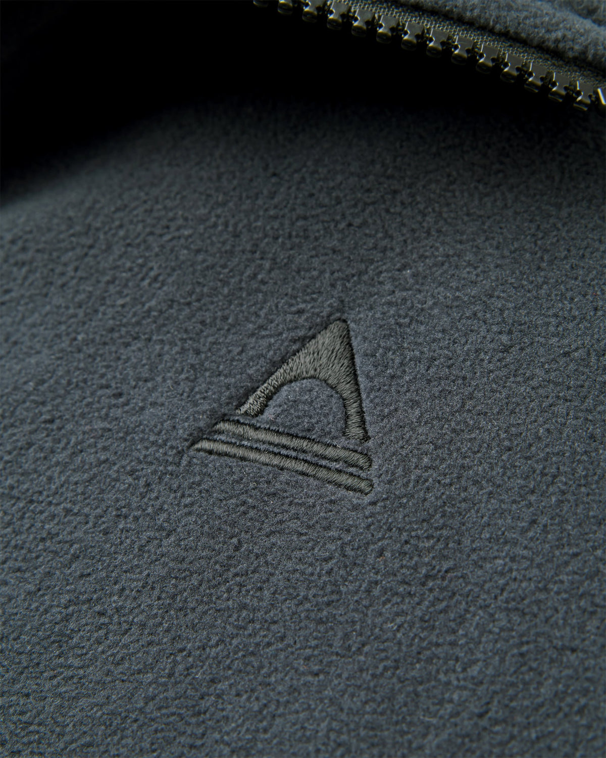 Ayla Micro Polartec® Fleece - Black - Flatlay