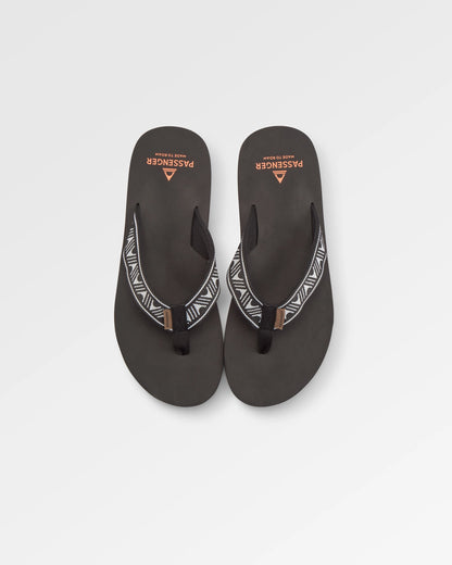 Malibu Flip Flop - Trail Monochrome - Flatlay