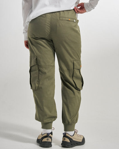 Hydrilla Trouser - Dusty Olive - Studio Model